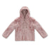 Giubbino rosa in pelliccia sintetica con fiocchetto Lora Ferres, Abbigliamento Donna, SKU j613000027, Immagine 0